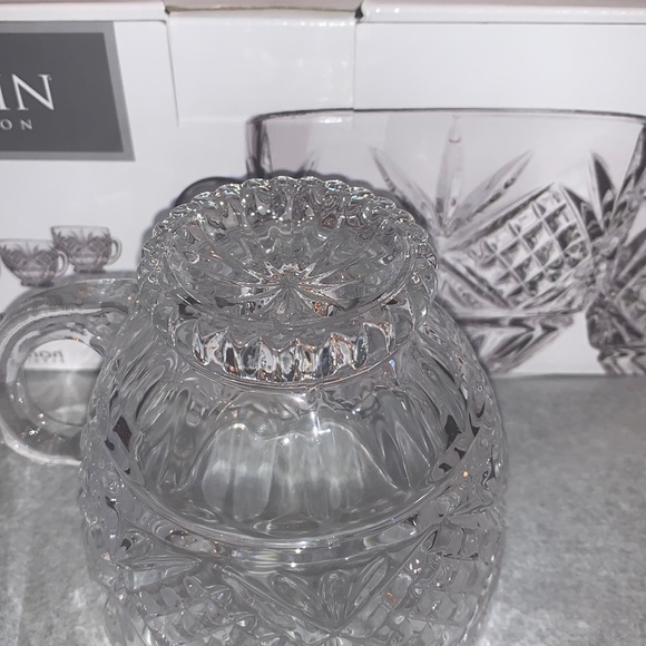 DUBLIN Dining Dublin Collection Set Of Four Coffe Mugs New Crystal